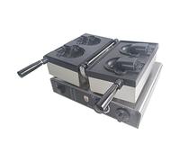 Tête d'ours Machine à gaufres Bouche ouverte Type d'ours Taiyaki Gaufrier Ours Taiyaki Ice Cream 1800W pour un fonctionnement efficace