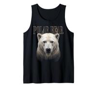 Tête d'ours Polaire Arctique Wildlife Nature Animal Bear Débardeur