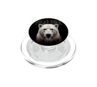 Tête d'ours Polaire Arctique Wildlife Nature Animal Bear PopSockets PopGrip pour MagSafe