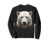 Tête d'ours Polaire Arctique Wildlife Nature Animal Bear Sweatshirt