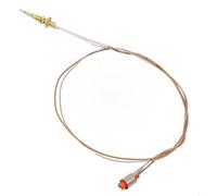 Tête en cuivre électrode d'allumage thermocouple pour plaque de cuisson à gaz Sabaf, pièce de rechange pour brûleur à gaz, longueur de tête précise 33 mm/45 mm, longueur du câble 35 cm/40 cm/70 cm