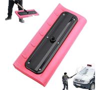 Tête en mousse pour toit et balai à neige de véhicule, 40 cm de large, grattoir à neige anti-rayures et poussoir pour enlever la neige en toute sécurité sur le toit, la voiture, l'allée et le garage