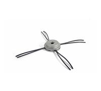 Oregon Tête de débroussailleuse universelle 110980 – aluminium fixe fil Nylium 2,55 mm 4 brins