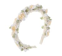 -Tête En Perles Et Fleurs -Tête En Perles Pour Mariages Demoiselles D'Honneur Événements Officiels Anniversaires Première Communion