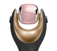 Tête en quartz rose pour GESKE SmartAppGuided™ MicroNeedle Face Roller | 9 en 1 | Accessoire microneedling détox anti-âge | Régénération de la peau avec éclat naturel