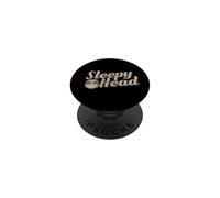 Tête endormie paresseuse PopSockets PopGrip Adhésif