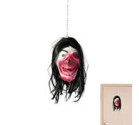 Tête factice - Accessoire de tête pour Halloween - Étanche - Décoration pour Escape Room Horreur Labyrinthe Théâtre