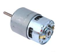 Tête filetée 21 V Moteur électrique sans balais pour tondeuse à gazon, pièces de rechange compatibles avec les débroussailleuses domestiques de moins de 10 mètres carrés, corps en fer argenté, léger