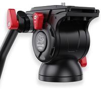 Tête Fluide Komodo K5S,têtes Vidéo de Caméra,Aluminium,Diamètre de Base 65mm,Panoramique 360°,pour Caméra Reflex Numérique,Caméscope,Monopode,Trépied,Charge utile Jusqu¿à 11lbs/5KG