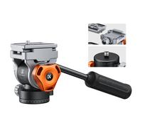 Tête fluide vidéo K&F CONCEPT 11lb/5kg, tête de trépied stable et ultra-silencieuse pour appareils photo Nikon, Canon, Leica, Sony FH 03
