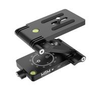 Tête inclinable pliable en forme de Z 4 kg - Plateau de dégagement rapide - Noir