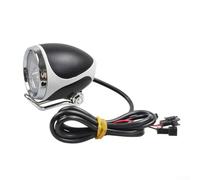 Tête LED de 25,4 cm pour trottinette électrique compatible avec Kugoo et Kugoo/Pro scooter, emplacements de montage avant
