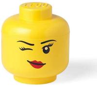 Tête Lego Grande boîte de rangement Winky 24 x 27 cm