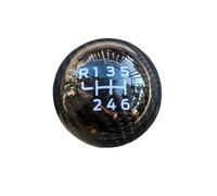 Tête Levier Vitesses Pommeau De Levier De Vitesse en Fibre De Carbone À 6 Vitesses pour Ford pour Focus Fiesta RS St Bouton Changement Vitesse(R L)