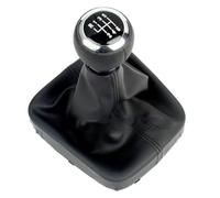 Tête Levier Vitesses Pour VW Pour Golf 5 Pour A5 MK 2004 2005 Pour Golf 5 Pour Plus 2004 2005 2006 2007 2008 Pommeau De Levier De Vitesse 5/6 Vitesses Avec Soufflet Cuir Pommeau Levier Vitesse(6 Speed