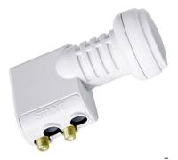 Smartworldwide Tête LNB twin Smart Titanium Universal TT – 2 abonnés