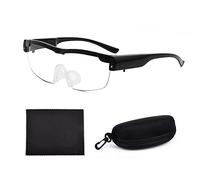 Tête Loupe Lunettes,Mains Libres Filtre De lumière,Lupa Bandeau Loupe,Loupe De Tête à LED,Lunette Loupe,Tête Loupe Lunettes