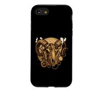 Tête mécanique Steampunk Bélier Coque pour iPhone SE (2020) / 7/8