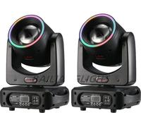 Tête mobile, lampe LED 120W, 15 canaux DMX, design compact, 2 pièces dans un carton, fiche EU