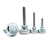Tête moletée à tête haute, vis moletée à main, boulon de réglage M3 M4 M5 M6 M8 M10(M5*6 (10pcs))