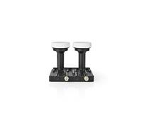 Tête parabole universelle monobloc twin 6,0 facteur de bruit : 0,2 - 0,85 db