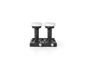 Tête parabole universelle monobloc twin 6,0 facteur de bruit : 0,2 - 0,85 db