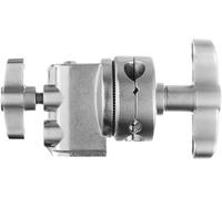 Tête pivotante pour support C,charge lourde,en acier inoxydable,adaptateur avec trou de vis de 4/7/11/15 mm pour bras télescopique,trépied de lumière,support C,support pour studio photo