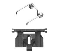 Tête pivotante pour tondeuse à cheveux et suiveur de came pour WAHL Magic Clip 8148/8504/8591/1919 Pièce de réparation (Cam Follower & Double Torsion Spring)