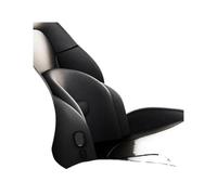 Tête pour Siège d'auto Oreiller de soutien de cou de Massage de voiture, appui-tête de siège, oreiller de soutien de Simulation de Massage humain(Black waist)