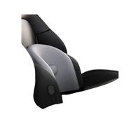 Tête pour Siège d'auto Oreiller de soutien de cou de Massage de voiture, appui-tête de siège, oreiller de soutien de Simulation de Massage humain(Grey waist)