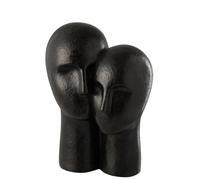 Tête résine noir h.42.5cm