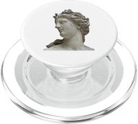 Tête Sculpture Déesse Grecque - Tee Art Classique PopSockets PopGrip pour MagSafe