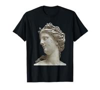 Tête Sculpture Déesse Grecque - Tee Art Classique T-Shirt
