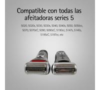 Tête série 5 | Pièce de rechange 52B pour rasoir électrique BRAU | Accessoire compatible de haute qualité et durable