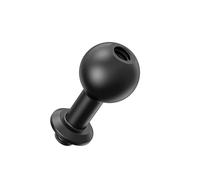 Tête sphérique en alliage d'aluminium robuste de 17 mm vers adaptateur à vis de 6,35 mm Fixation facile pour équipement d'imagerie, support de téléphone, équipement de photographie