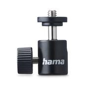 Tête sphérique pr trépieds, 38 mm hteur, pr filetage 1/4", Ø 20 mm, nr