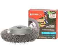Tête Strend Pro, pour débroussailleuse, 200 mm, nylon, brosse à désherber