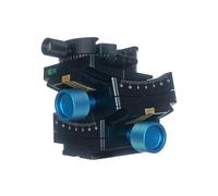 Tête, Tête de trépied goniomètre à nivellement par engrenage à vis sans fin 3D, panoique et inclinaison bidirectionnelle