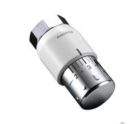 Oventrop Uni SH tête thermostatique 1012065 blanc/chromé, M 30x1,5, 7-28 °C