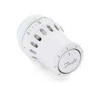 Danfoss React RA click, Vanne thermostatique de radiateur avec soufflet thermostatique rempli de liquide et capteur intégré
