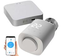 Revolt Tête thermostatique connectée pour radiateur avec passerelle réseau