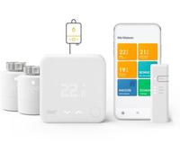 Tado Kit de démarrage V3+ - Thermostat Intelligent + Bridge Internet + 2 têtes thermostatique
