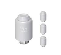 Tête Thermostatique Connectée ZigBee Universelle (Lot de 4)