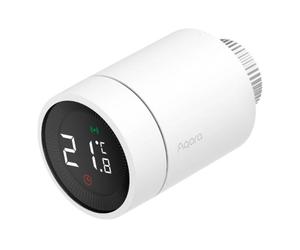 Tête Thermostatique Intelligente Aqara E1 Zigbee 3.0 avec Détection Ouverture et Écran LCD Couleur