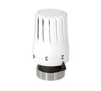 Tête thermostatique M30 x 1,5 - capteur à liquide avec protection antigel - régulateur de radiateur blanc - installation sans outil - pour vannes standard