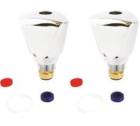 Tête universelle Mâle 21/150 Croisillon laiton (Lot de 2)