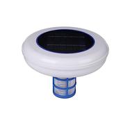 TETEOM 2/1 PC ioniseur de Piscine à énergie Solaire, purificateur cuivre Argent ION algues équipement de Nettoyage piscines extérieures Baignoire purificateur d'eau(L 240x180mm)