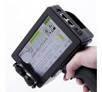 TETEOM Handheld Inkjet Printer, Imprimante à Jet d'encre Portable Intelligente, Machine de Codage à Jet de Code-Barres QR numéro de lot, séchage Rapide Permanent Portable(Turkish with 1 Ink)