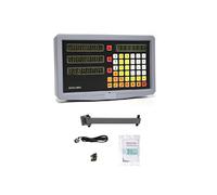 TETEOM SDS3MS Kit DRO de Lecture numérique à 3 Axes et 3 pièces KA300 règle de Haute précision encodeur Optique à échelle linéaire pour Tour fraiseuse EDM(3 Axis DRO)