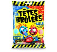 Têtes Brûlées Billes Fraise & Framboise Kitache, 135g